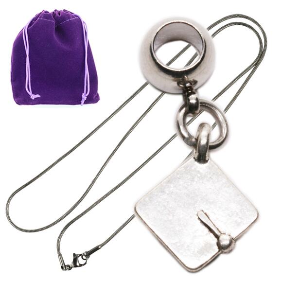 Graduation Necklace 2025 – Elegant Grad Necklace for Graduation Decorations - Picture 1 of 7